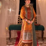 Asim Jofa Chandni Raatein Embroidered Chiffon 3pcs-07