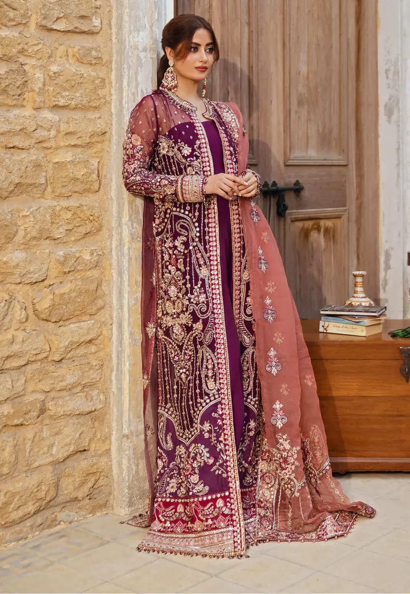 Sajal By Serene Unstitched Bridal Collection-01