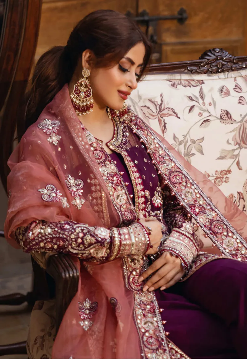 Sajal By Serene Unstitched Bridal Collection-01