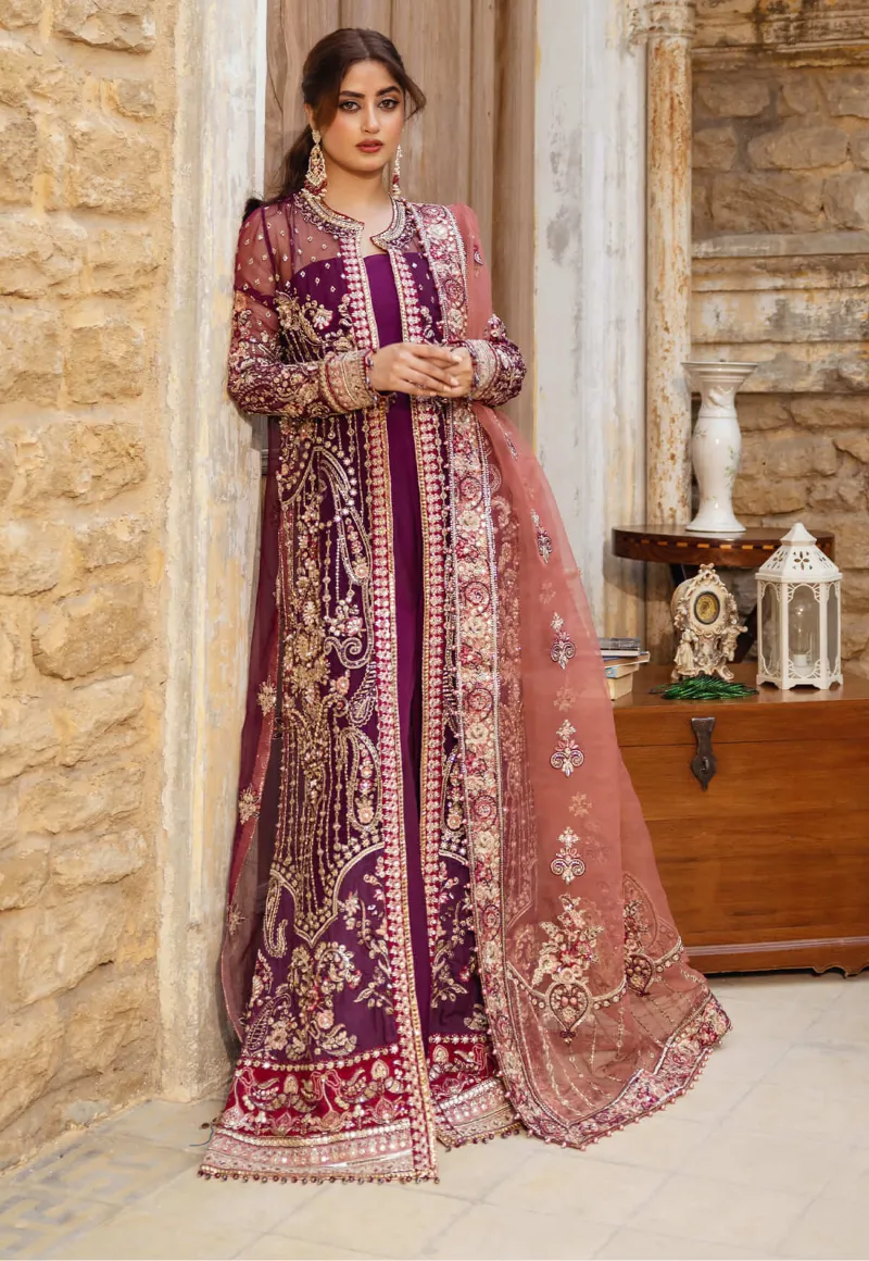 Sajal By Serene Unstitched Bridal Collection-01