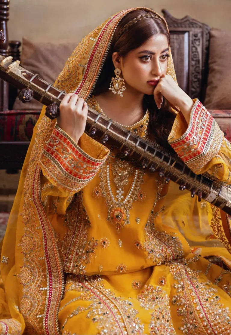 Sajal By Serene Unstitched Bridal Collection-06