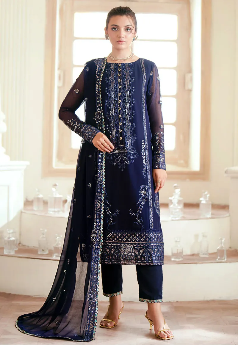 ELINOR By SAHANE Unstitched Formals 3pcs-05