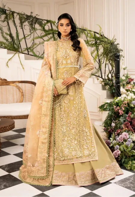 INAYAT Luxury Wedding Formals Unstitched 3pcs-01