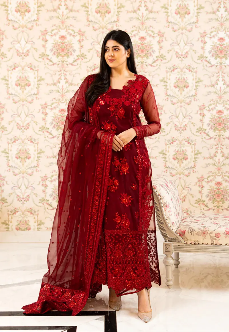 Zainab Chottani Wedding Festive Unstitched 3pcs-04