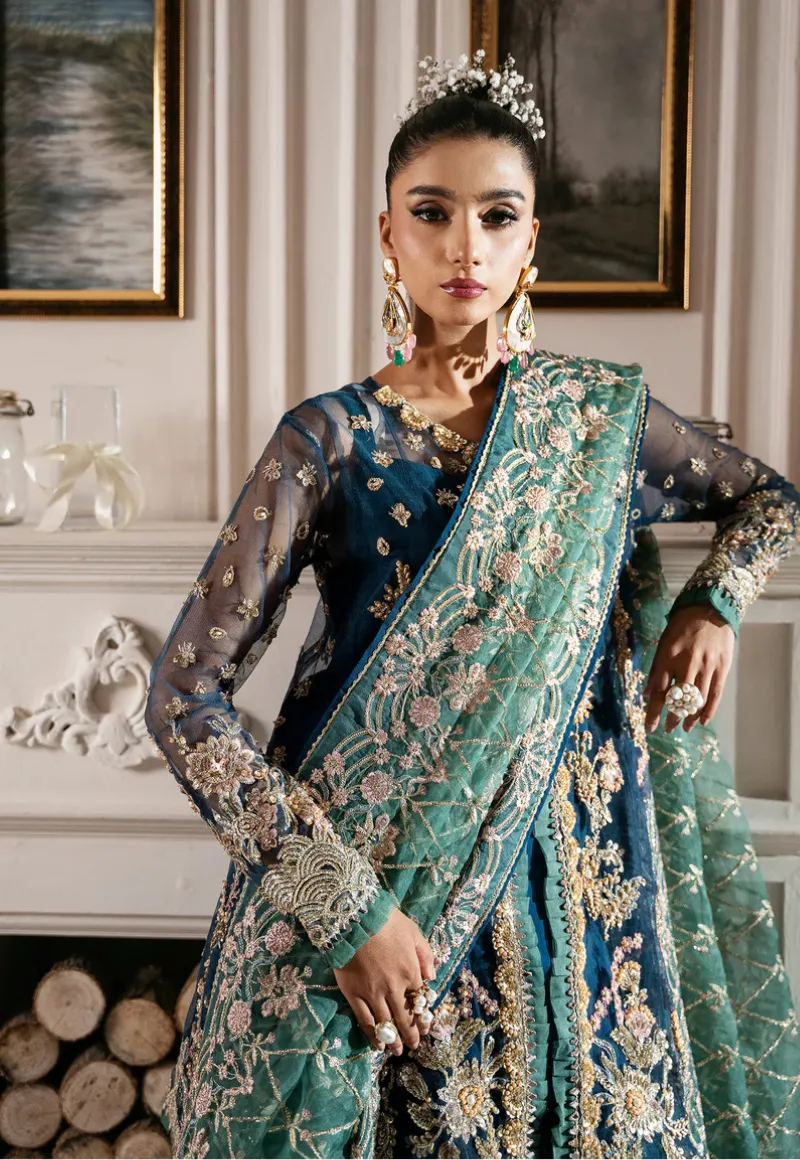 INAYAT Luxury Wedding Formals Unstitched 3pcs-05