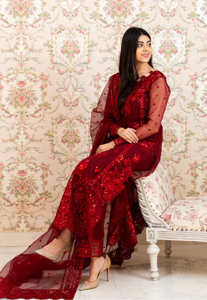 Zainab Chottani Wedding Festive Unstitched 3pcs-04