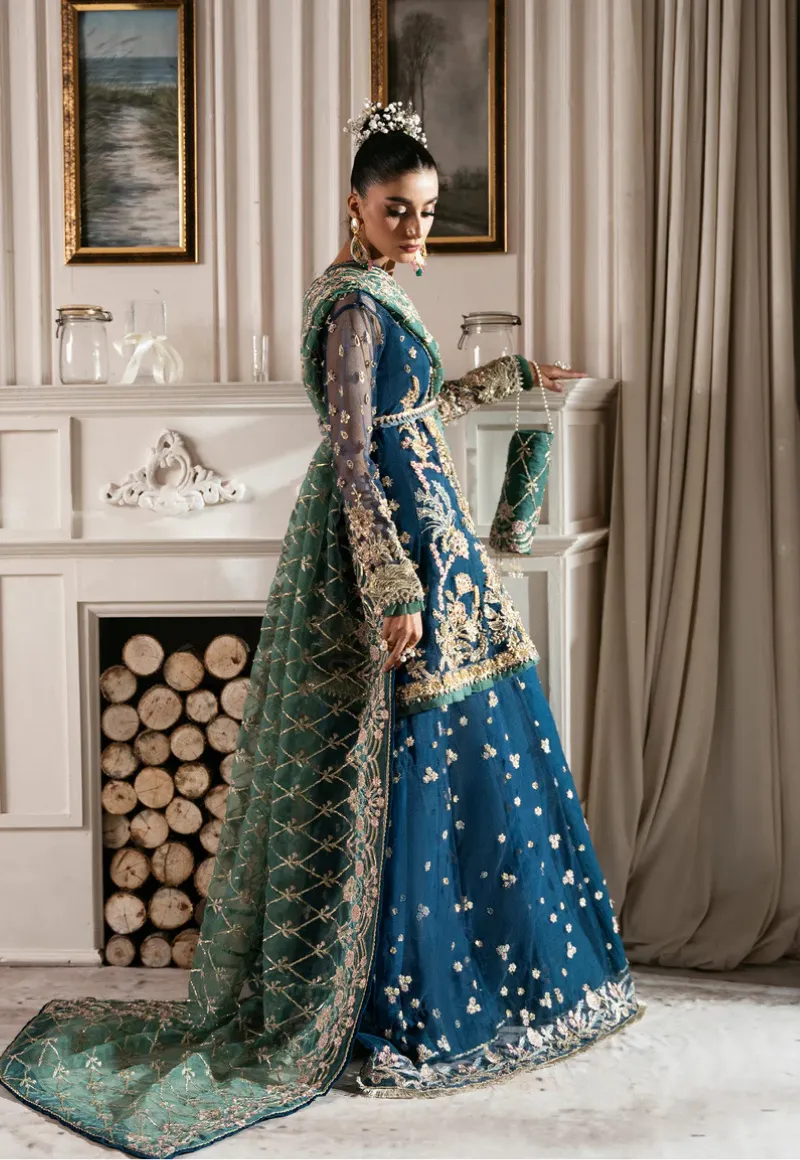 INAYAT Luxury Wedding Formals Unstitched 3pcs-05