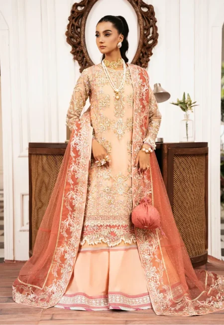 INAYAT Luxury Wedding Formals Unstitched 3pcs-06