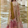 Qalamkar Shadmani Luxury Formals Unstitched 3pcs-Rameesha