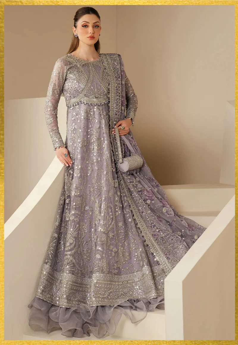 Jazmin- Wedding Formals EMBROIDERED CHIFFON-WF'25-05