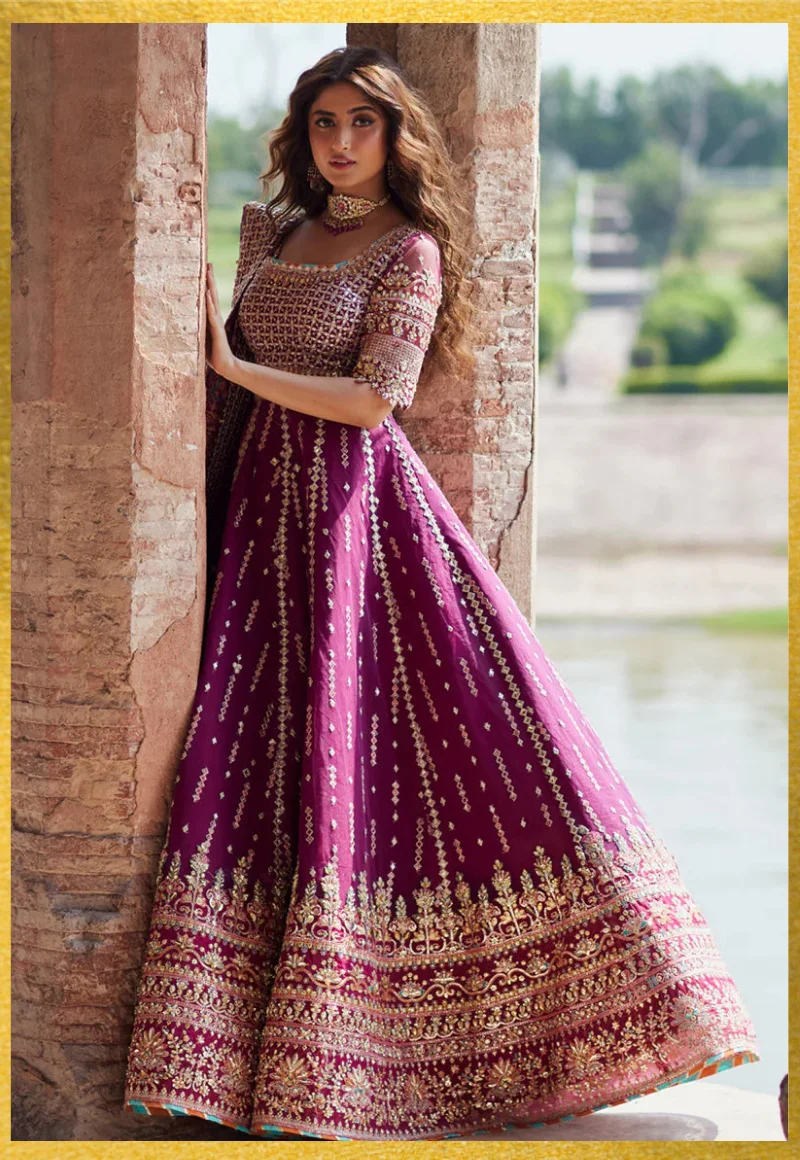 Qalamkar Shadmani Luxury Formals Unstitched 3pcs-Alya