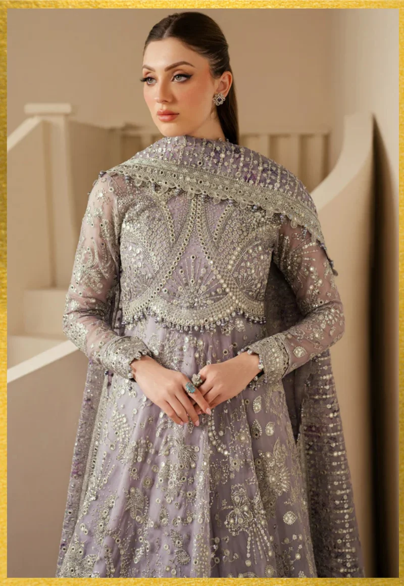 Jazmin- Wedding Formals EMBROIDERED CHIFFON-WF'25-05