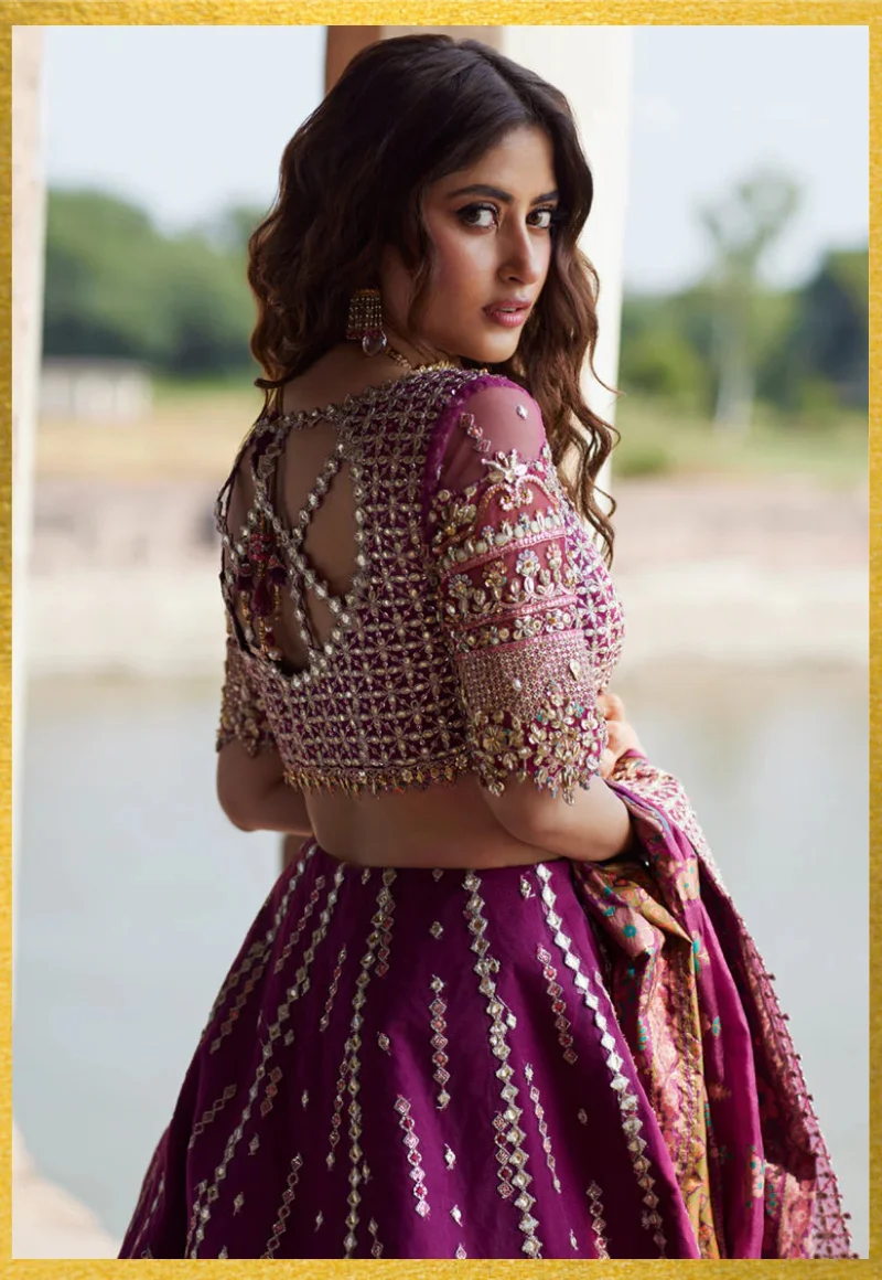 Qalamkar Shadmani Luxury Formals Unstitched 3pcs-Alya