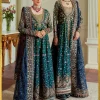 Baroque-Chantelle Embroidered Chiffon Unstitched 3Pc-FF2