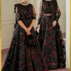 Baroque-Chantelle Embroidered Chiffon Unstitched 3Pc-FF3