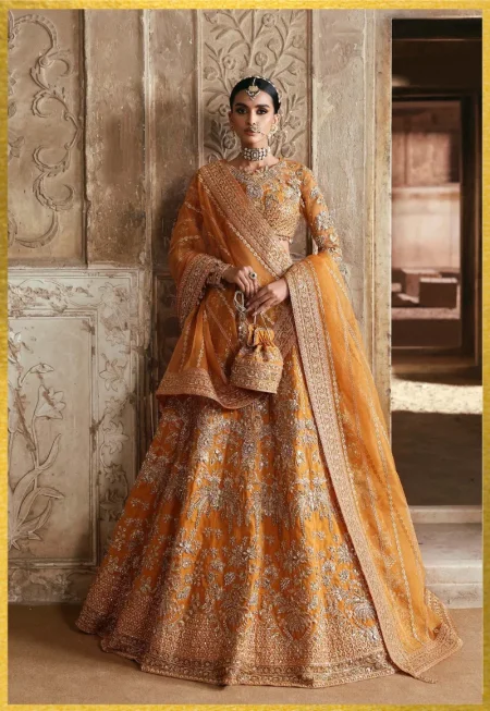 Akbar Aslam Luxury Serene Bridal Suit Noorani