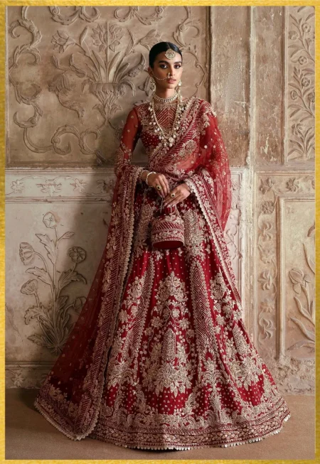 Akbar Aslam Luxury Serene Bridal Suit Rajbano