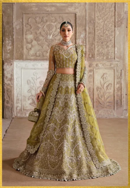 Akbar Aslam Luxury Serene Bridal Suit Zarnigar