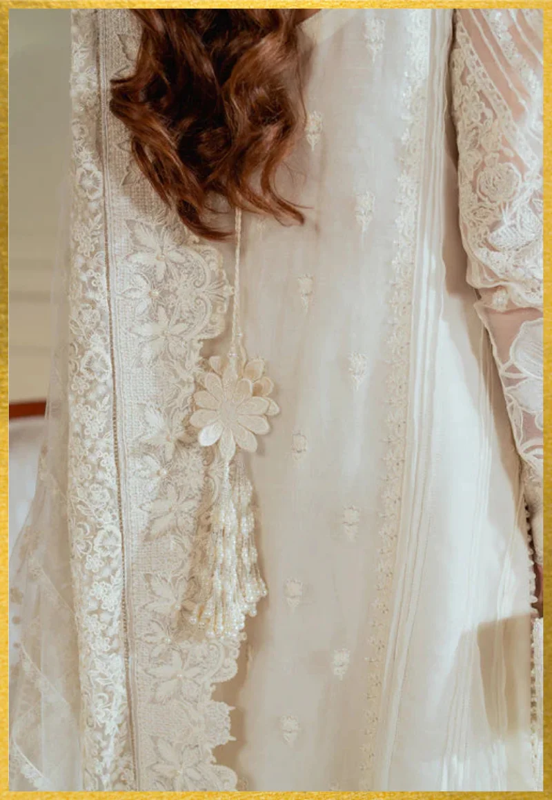 Baroque-Chantelle Embroidered Chiffon Unstitched 3Pc-FF1
