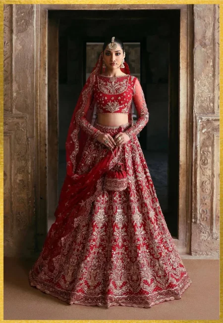 Akbar Aslam Luxury Serene Bridal Suit Dilafroz