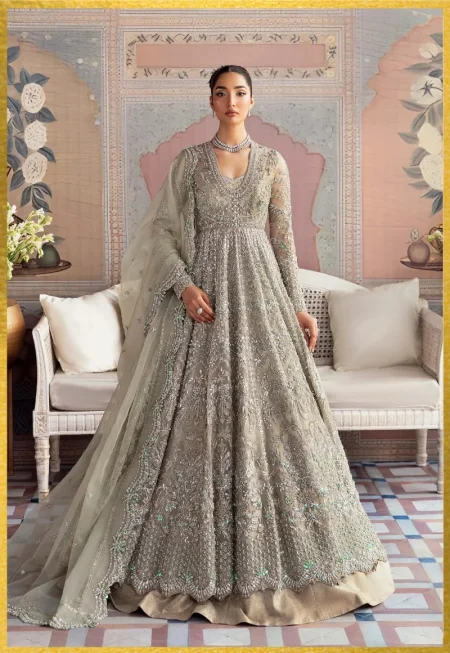 Akbar Aslam Luxury Serene Bridal Suit Willow