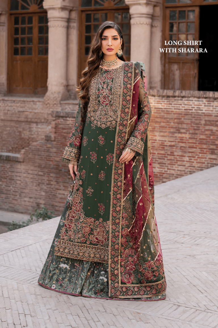 Iznik - ILC-01 Embroidered Chiffon