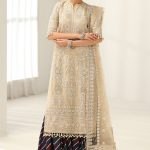 Baroque Embroidered NET UF-4183