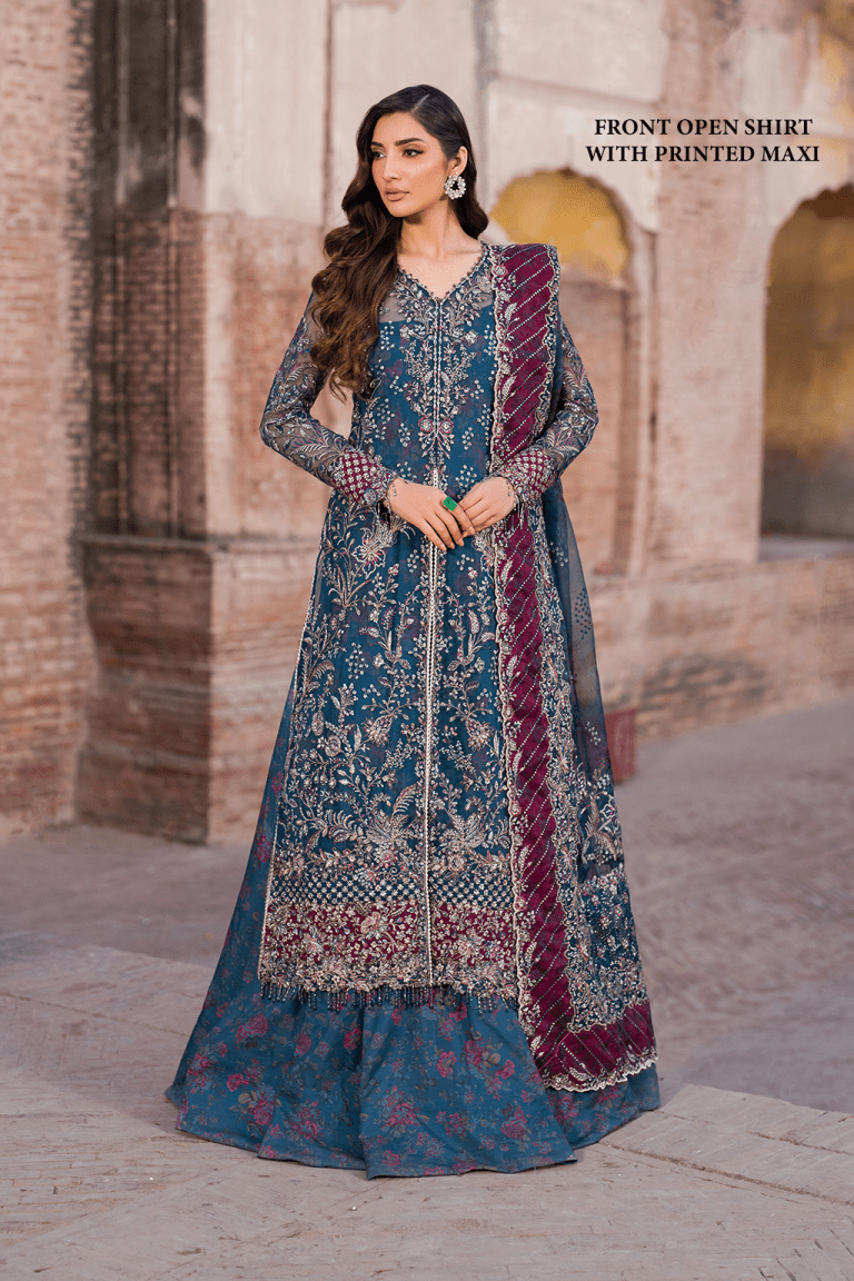 Iznik - ILC-03 Embroidered Organza