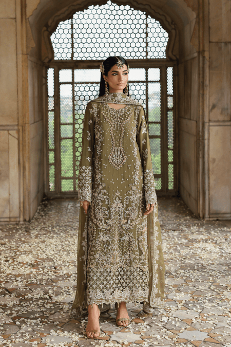 Emaan Adeel Romansiyyah Luxury Formal '25- OLIVEA
