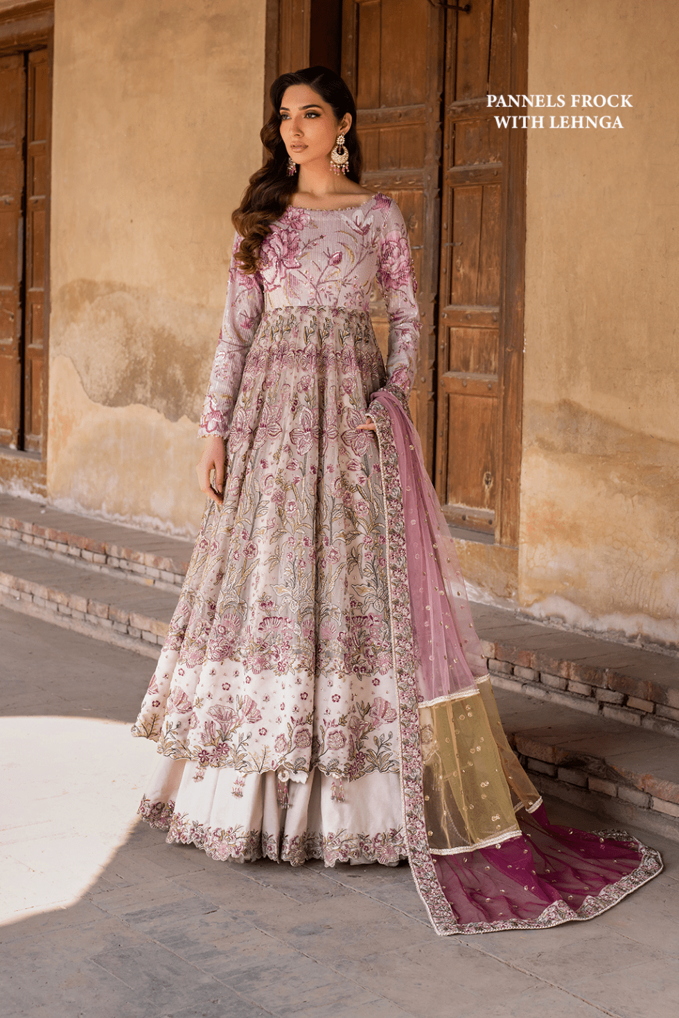 Iznik - ILC-08 Embroidered Printed Silk 3 Embroidered Printed Silk