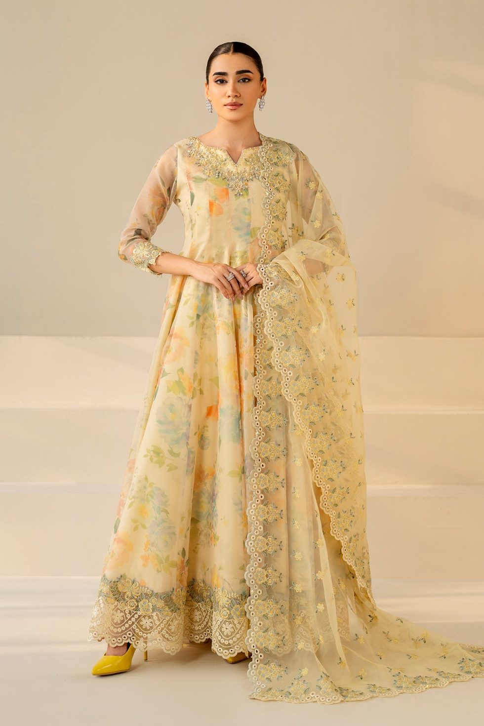Baroque Embroidered Cotton PATTI PR-1180