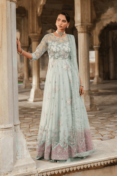 Iznik - UE-553 Embroidered Net
