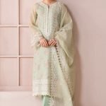 Baroque Embroidered Cotton PATTI UF-4188