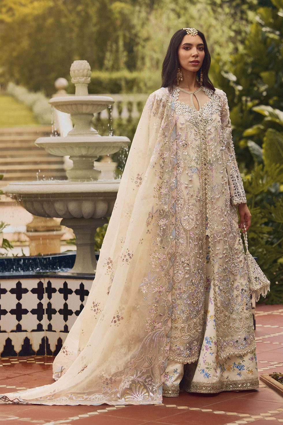 Faisal Fabrics - Soraya Lumene Embroidered Luxury Organza Unstitched 3Pc Suit - AZILIS 3 Faisal Fabrics - Soraya Lumene Embroidered Luxury Organza Unstitched 3Pc Suit - AZILIS