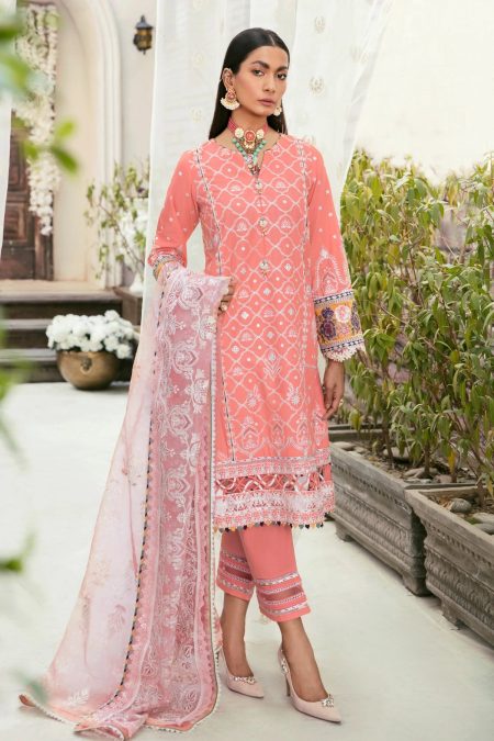 Baroque Luxury Eid Lawn Unstitched 3Pc