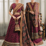 Baroque Chantelle Embroidered Luxury Chiffon