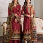 Baroque Chantelle Embroidered Luxury Chiffon