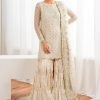 Baroque Exclusive Formal Embroidered Chiffon Unstitched 3Pc Suit UF-687