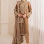 Baroque Embroidered Velvet Unstitched