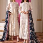 Baroque Chantelle Embroidered Chiffon 2020 3 Piece