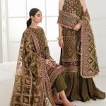 BAROQUE Chantelle Unstitched Embroidered Chiffon 3Pc