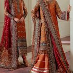 Baroque Chantelle Embroidered Zari Net