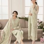 Baroque Chantelle Embroidered Chiffon Unstitched