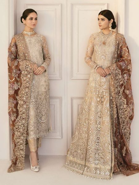 Baroque Chantelle Embroidered Net Unstitched