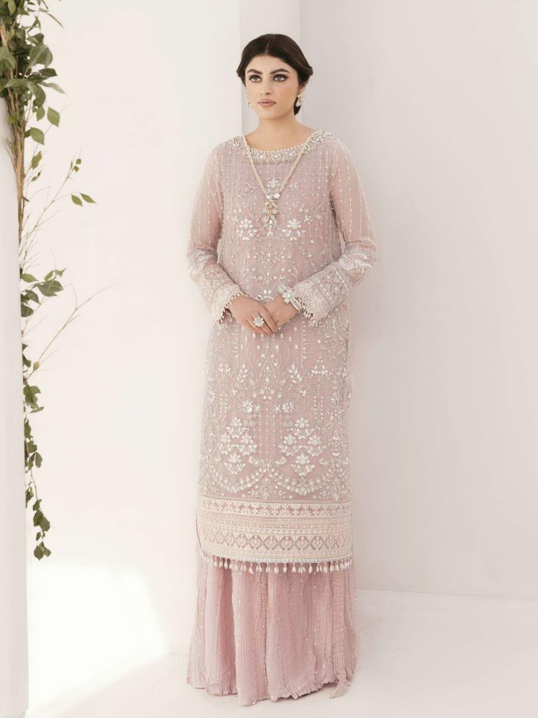 Baroque Chantelle Embroidered Chiffon Unstitched