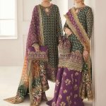 Baroque Chantelle Embroidered Chiffon Unstitched