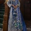 Faisal Fabrics - Soraya Lumene Embroidered Luxury Net Unstitched 3Pc Suit - ELISÉ
