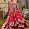 Faisal Fabrics - Soraya Lumene Embroidered Luxury Net Unstitched 3Pc Suit - MARYBELLÉ