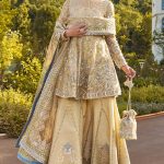 Faisal Fabrics - Soraya Lumene Embroidered Luxury Organza Unstitched 3Pc Suit - ORNELLA