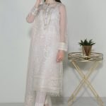 Baroque Exclusive Formal Embroidered Organza Unstitched 3Pc UF-186